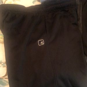 And I xL Tall joggers black, great shape